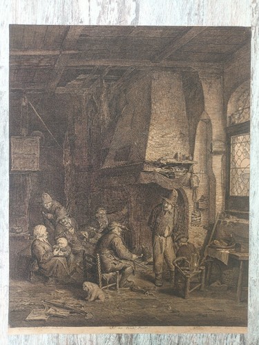 17th century engraving - , by