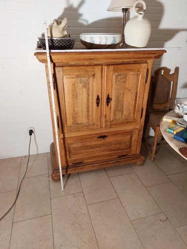 Schrank eiche massiv sehr - schrank,