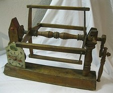 Haspel Dreh-Haspel Wollhaspel Wollwickler Weife antik Schicklhuber Wurmannsquick