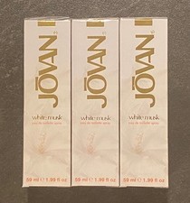 225,42€/Liter - JOVAN white musk 3x 59ml Eau de Toilette, neu