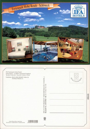 Ansichtskarte schöneck - ansichtskarte,