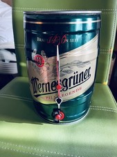 Leeres 5l Fass „Wernesgrüner Pils“ als Uhr