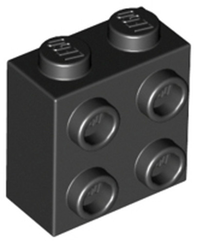Lego brick modified 2 x - modified,