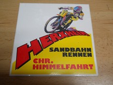 Motorrad , Herxheim Sandbahn Rennen Sticker , Aufkleber.