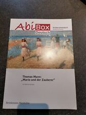 Abi Box Deutsch Thomas Mann Mario und der Zauberer Schülerarbeitsbuch Brinkmann 