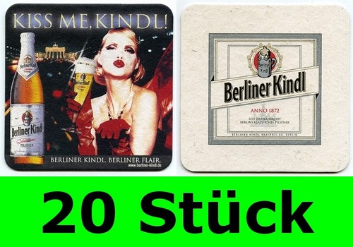 Stück bierdeckel berliner - bierdeckel,
