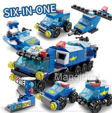 6in1 Klemmbausteine Polizei