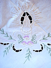 Vintage Antik Weihnachtsdecke