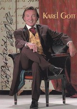 Autogramm - Karel Gott