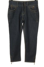 BLUE WILLI’S Röhrenjeans Damen Jeans Gr. DE 38 dunkelblau Casual-Look