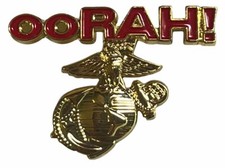 12 Packung Usmc Ega Emblem Oorah ! Motorrad Hut Mütze Reversnadel ML-738