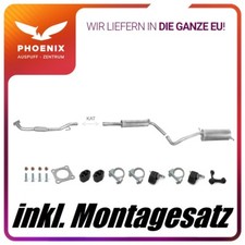 Seat Ibiza 1.4 16V (2001-2006) Auspuffanlage Mit E-Prüfzeichen Auspuff