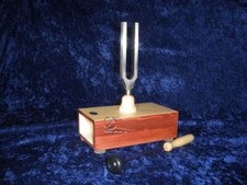 Stimmgabel auf Resonanzkasten