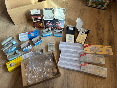 Münzkapseln 700 stück - ca.,