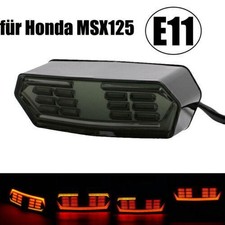 LED Rücklicht Kennzeichenhalter Bremslicht Blinker E-geprüft Motorrad Quad ATV