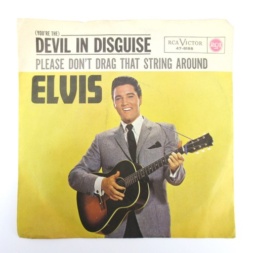 Single schallplatte elvis - single,