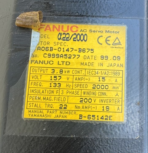 Fanuc servomotor - fanuc,