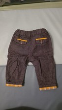 Schlupfhose Hose braun Stoffhose  OBAIBI Gr. 68 Jungen BabyHose