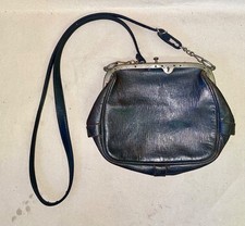 Alte Leder Umhängetasche /