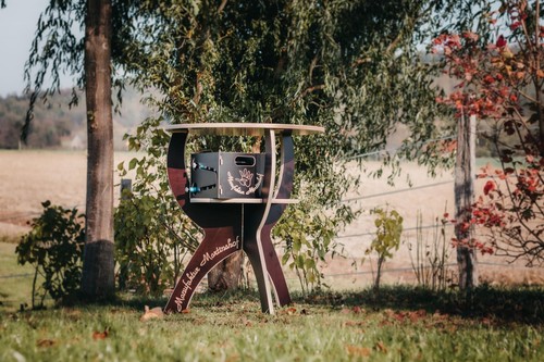 Stehtisch mit gravur - stehtisch,