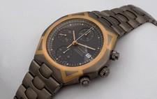 OMEGA SEAMASTER POLARIS CHRONO TITAN 18k GOLD REF:. 5894.40.00 ZERTIFIKAT/BOX