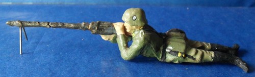 Militär schütze liegend - militär,