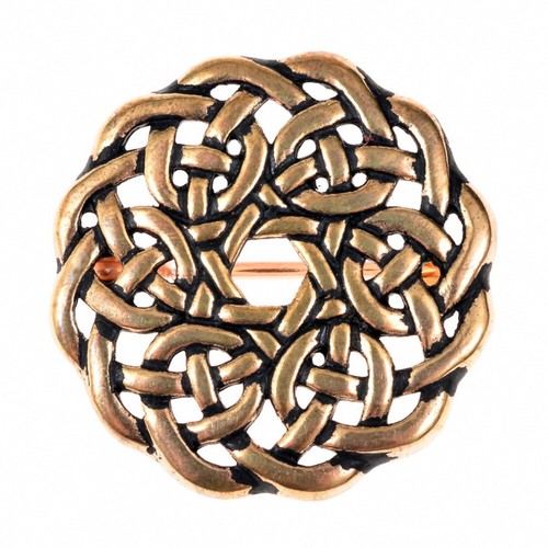 Keltische mandala brosche - keltische,