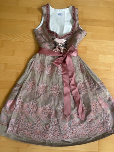 Midi dirndl apricot - dirndl, in