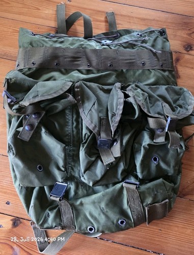 Vintage military field pack - vintage,