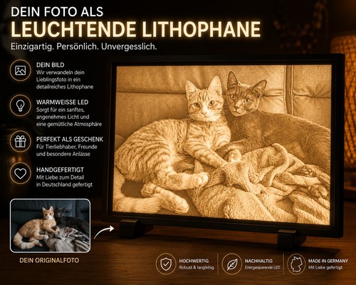 Dein foto als led leuchtbild - led,