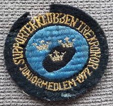 Stoff Wappen Juniormedlem 1972