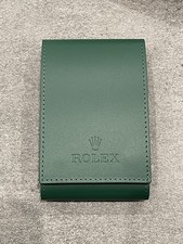Rolex Reiseetui Grün m. Umverpackung Transportbox - Serviceetui