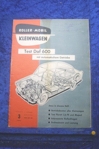 Roller mobil kleinwagen 60 - mobil,