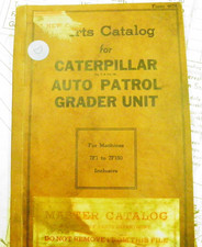 CAT Caterpillar  Auto Patrol