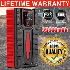 99800MAH AUTO KFZ STARTHILFE JUMP STARTER 12V LADEGERÄT BOOSTER PKW POWER BANK