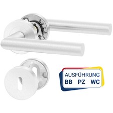 Edelstahl Rund Türbeschlag