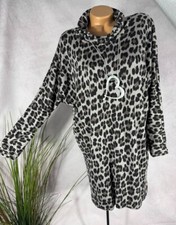 NEU Strick KLEID Tunika loose