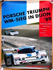 original Porsche Plakat Poster