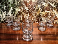 HOLMEGAARD Denmark  - GLOBETROTTER - 6 Groggläser  mit Stößel - Michael Bang