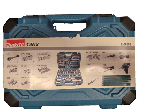 Makita werkzeug set 120 tlg - makita, werkzeug-set