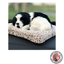 Neu TASINO Hund Plüschtier Figur Border Collie 16 x 18 cm Welpe realistisch süß