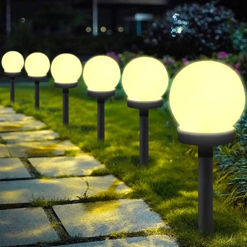Solarlampen außen kugel - solarlampen, 6