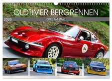 OLDTIMER BERGRENNEN - OPEL AM START (Wandkalender 2026 DIN A3 quer), CALVENDO Mo
