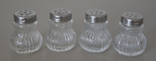 Vintage: WMF Mini-Salz- und Pfefferstreuer, 4 Stück, ca. 4cm, Streuer, gebraucht