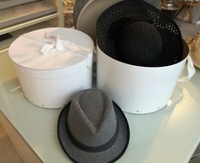 Hutschachtel, Hutschachteln