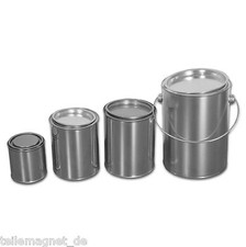 Blechdose mit Eindrückdeckel Metalldosen Metallbehälter Weißblech