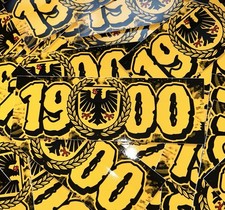 80 Mal 1900 Alemannia Aachen Aufkleber Sticker