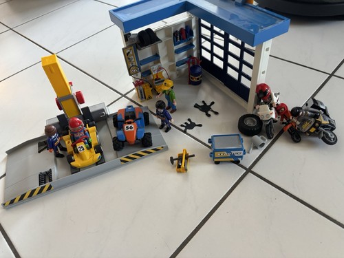 Playmobil werkstatt garage set - playmobil, werkstatt/garage