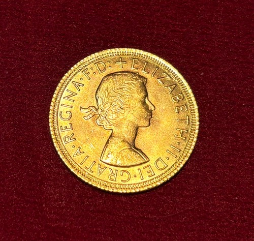 1967 gold sovereign elizabeth - gold,