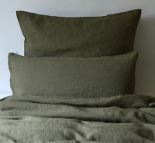 Halbleinen Bettwäsche